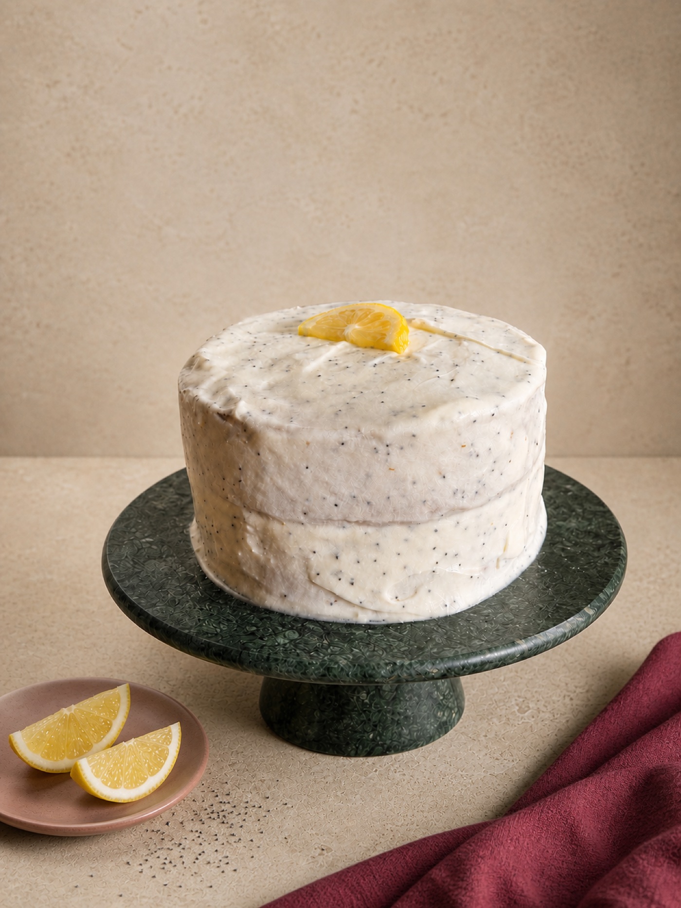 Limón con poppyseed
